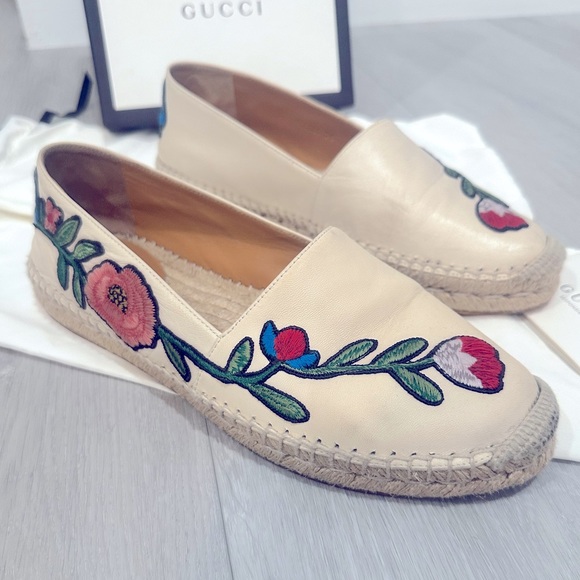 Gucci leather Espadrilles - Size 38 - Picture 5 of 8